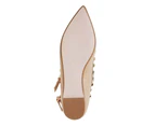 Womens Footwear Pink Inc Inez Nude Kid Flat