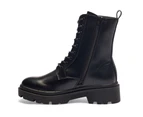 Womens Footwear Ravella Hammond Black Smooth Boot