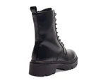 Womens Footwear Ravella Hammond Black Smooth Boot