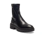 Womens Footwear Ravella Hank Black Smooth Boot