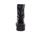 Womens Footwear Ravella Hank Black Smooth Boot