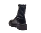 Womens Footwear Ravella Hank Black Smooth Boot