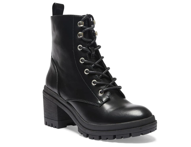 Womens Footwear Ravella Kane Black Smooth Boot