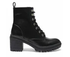 Womens Footwear Ravella Kane Black Smooth Boot