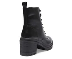 Womens Footwear Ravella Kane Black Smooth Boot