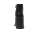 Womens Footwear Ravella Parker Black Smooth Boot