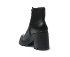 Womens Footwear Ravella Parker Black Smooth Boot