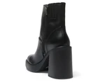 Womens Footwear Ravella Peyton Black Smooth Boot