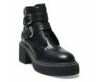 Womens Footwear Ravella Kurt Black Smooth Boot