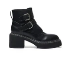 Womens Footwear Ravella Kurt Black Smooth Boot