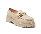 Womens Footwear Sandler Kalista Nude Glove Loafer