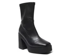 Womens Footwear Ravella Xanadu Black Stretch Boot