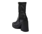 Womens Footwear Ravella Xanadu Black Stretch Boot