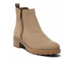 Womens Footwear Sandler Indigo Taupe Suede Boot