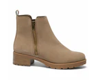 Womens Footwear Sandler Indigo Taupe Suede Boot