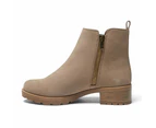 Womens Footwear Sandler Indigo Taupe Suede Boot