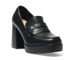 Womens Footwear Sandler Tory Black Smooth Loafer