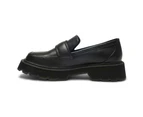 Womens Footwear Ravella Tabloid Black Smooth Loafer