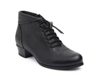 Womens Footwear Wide Steps Takoda Black Glove Boot