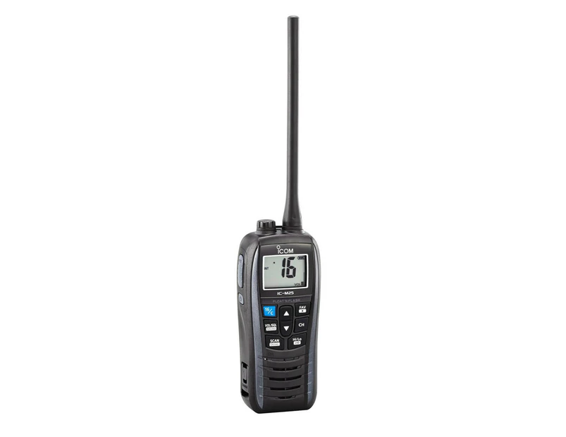 ICOM GREY IC-M25 EURO Marine VHF Handheld Radio