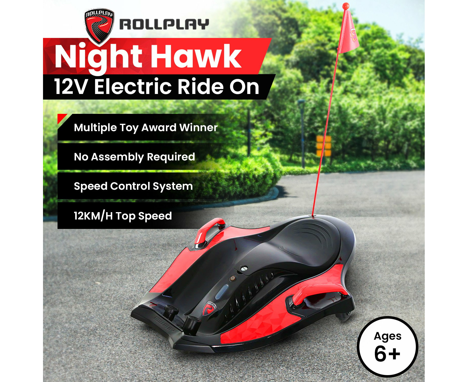 electric ride on nighthawk