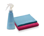 3pc E-Cloth Home Starter Kit General Cleaning Cleaner Cloth/Water Bottle Spray