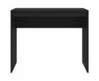 vidaXL Desk Black 90x40x72 cm Engineered Wood