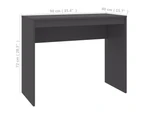 vidaXL Desk Grey 90x40x72 cm Engineered Wood