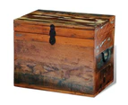 vidaXL Reclaimed Storage Box Solid Wood