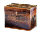 vidaXL Reclaimed Storage Box Solid Wood