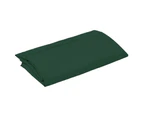 vidaXL Replacement Fabric for Outdoor Parasol Green 300 cm