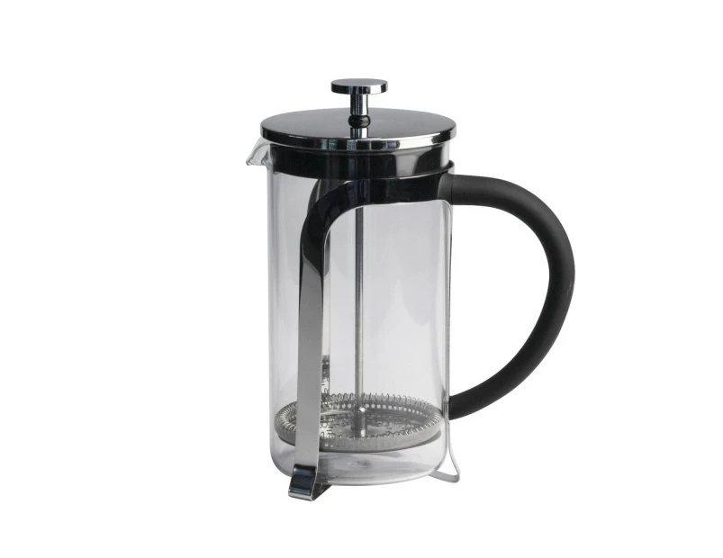 Euroline 21.5cm/1000ml Tea/Coffee Plunger/Press Maker Stainless Steel/Glass CLR
