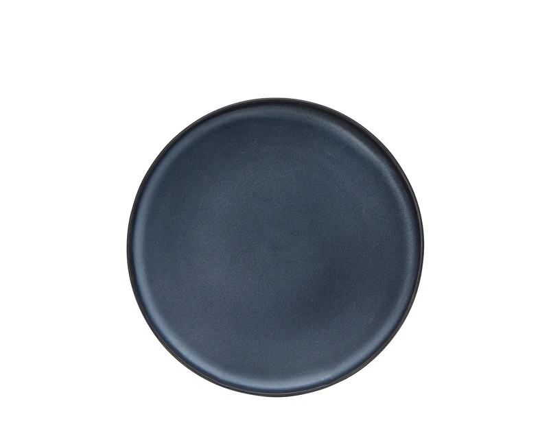 Salt & Pepper Hue 20cm Side Plate Stoneware Dessert Dining Tableware Midnight