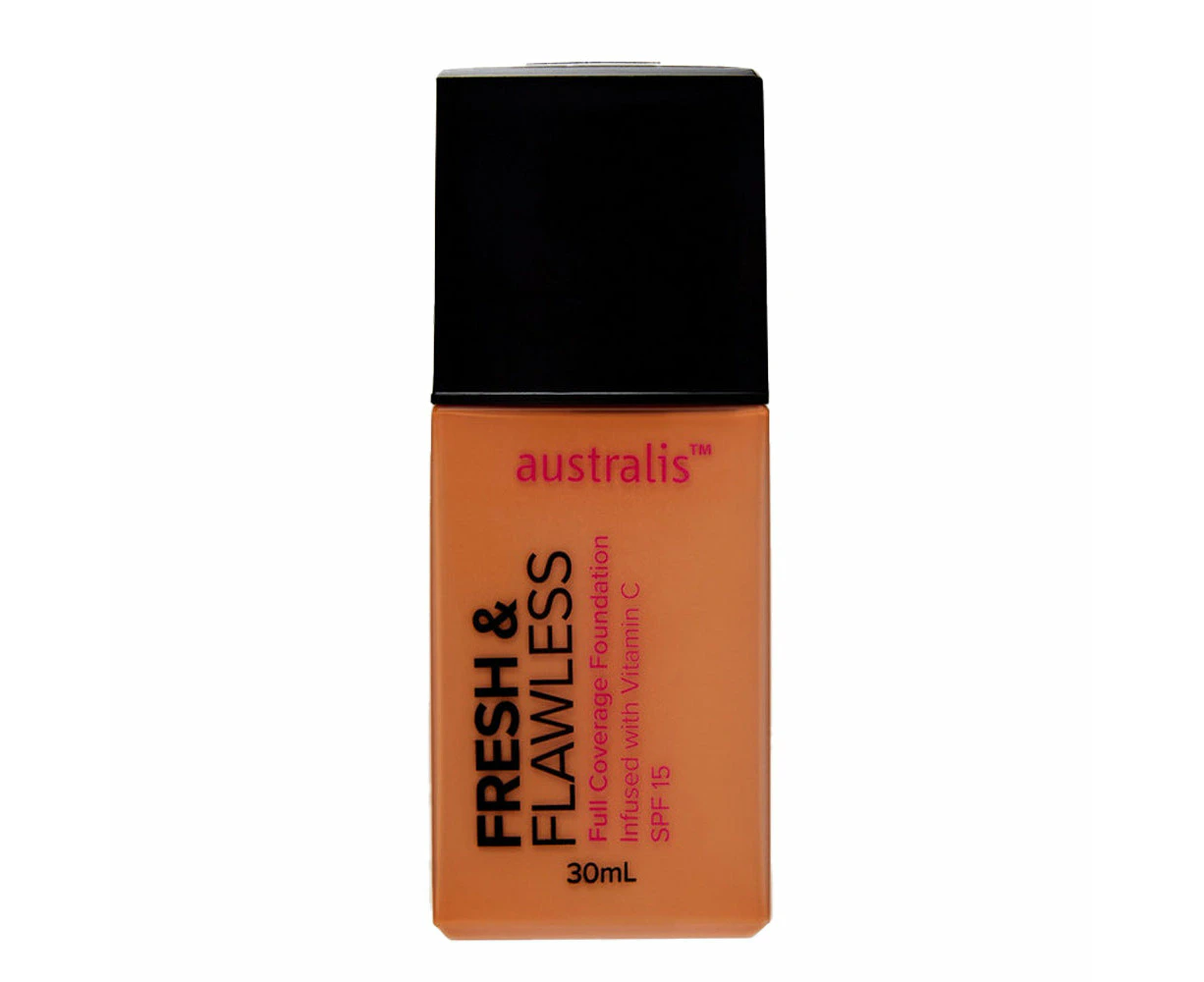 Australis Fresh & Flawless Fdn Golden Tan