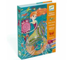 Djeco Glitter Board - Mermaids Lights