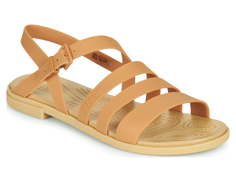 Crocs gold sandals hot sale