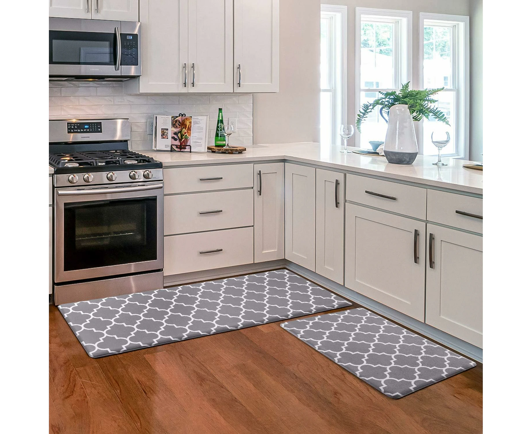 Kitchen Mat Lemon Tree Kitchen Floor Mat Cushioned Anti-Fatigue