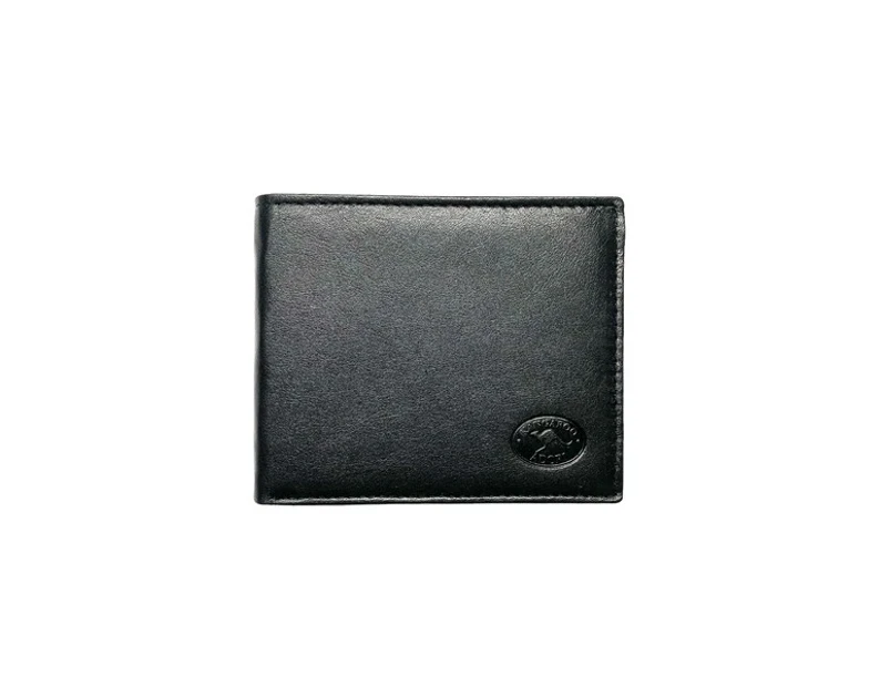 Adori KW2094 Mens Wallet  kangaroo leather - Black
