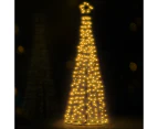 Jingle Jollys Solar Christmas Tree 3.6M Xmas Tree Decorations 8 Light Modes