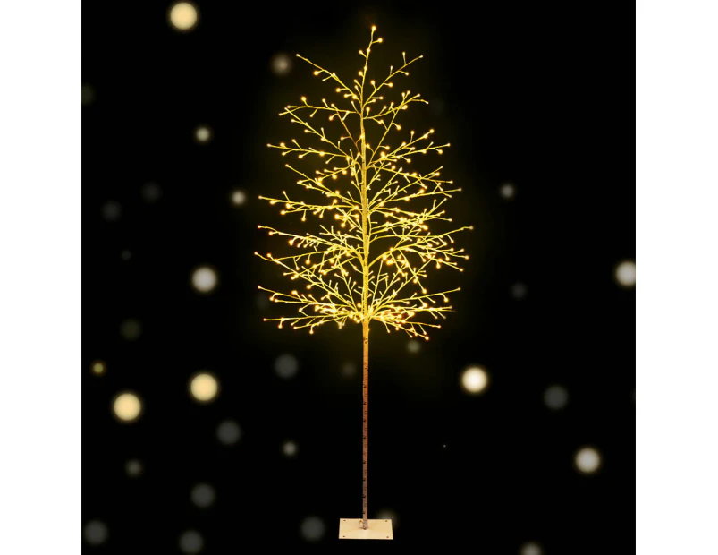 Jingle Jollys Solar Christmas Tree 2.1m Twigs 480 LED Lights Xmas Tree