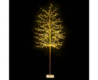 Jingle Jollys Solar Christmas Tree 2.1m Twigs 480 LED Lights Xmas Tree