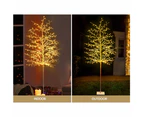 Jingle Jollys Solar Christmas Tree 2.1m Twigs 480 LED Lights Xmas Tree