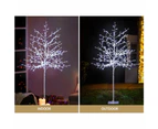 Jingle Jollys Solar Christmas Tree 1.5m Twigs 304 LED Lights Xmas Tree