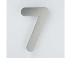 HANSDORF House Number - Stainless Steel - 150mm - 7