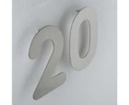HANSDORF House Number - Stainless Steel - 150mm - 5