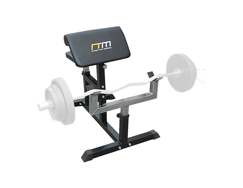 Preacher Curl Bench Weights Commercial Bicep Arms