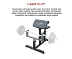 Preacher Curl Bench Weights Commercial Bicep Arms