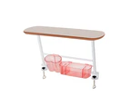 Kid2Youth - Desk Storage with Accessories Cherrywood/MDF - Coral Red