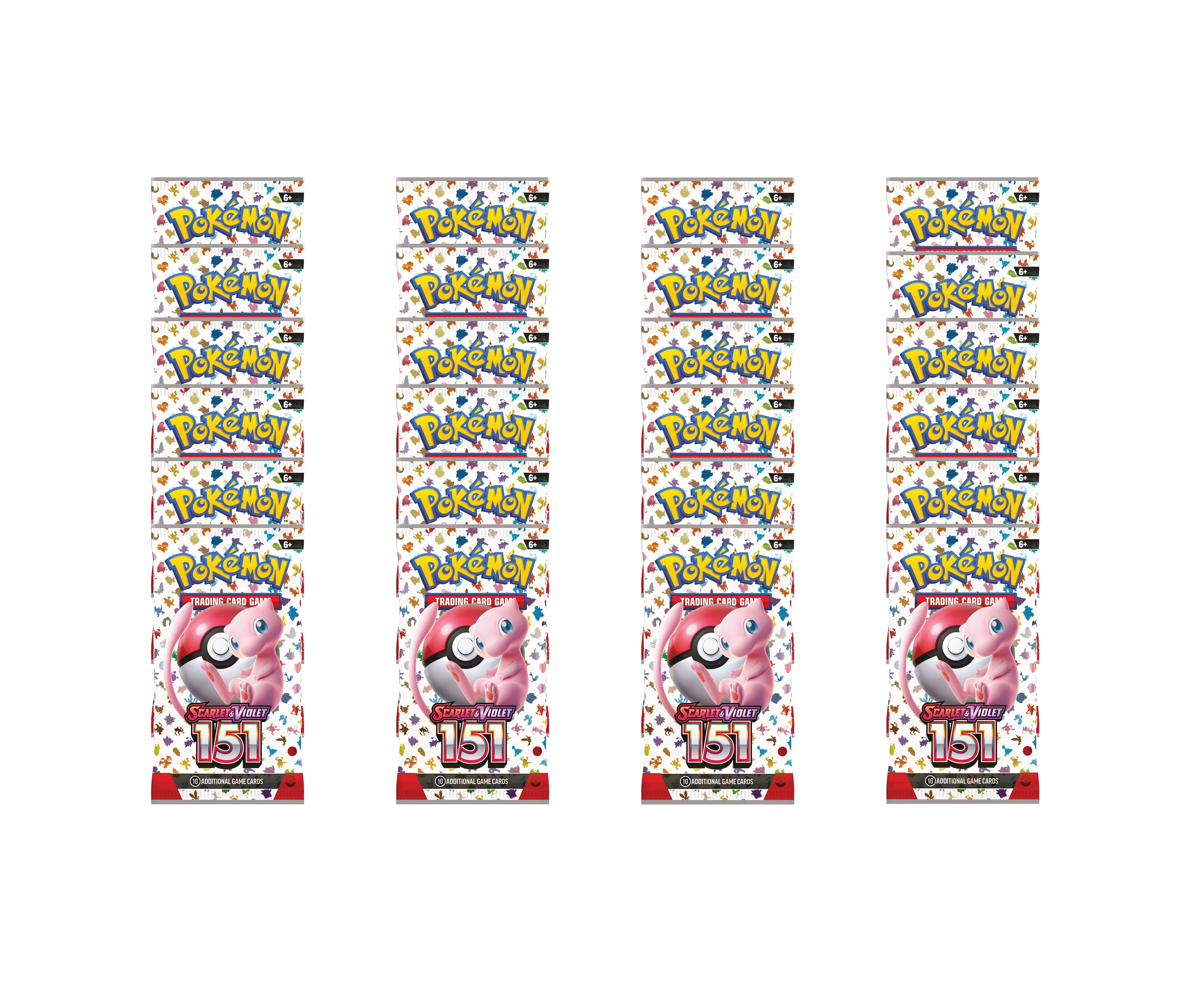 Pokemon Scarlet & Violet 151 Booster Packs X36