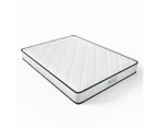 Dreamz Spring Mattress Bed Pocket Tight Top Foam Medium Firm Double Size 20CM - White